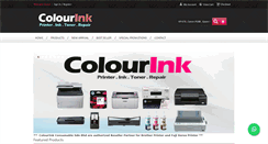 Desktop Screenshot of colourink.com.my